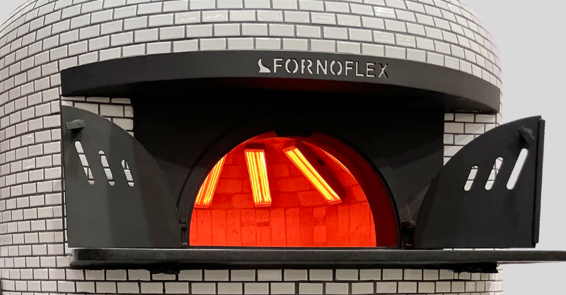 Forno elétrico para pizza em alvenaria só na Fornoflex