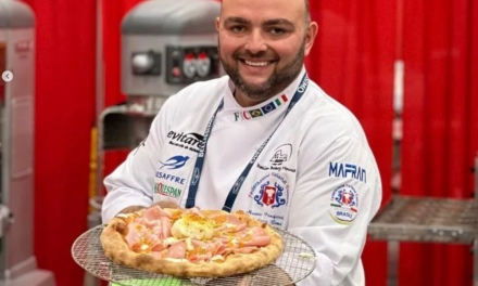 Pizza de Frederico Tomé é destaque em torneio em Las Vegas